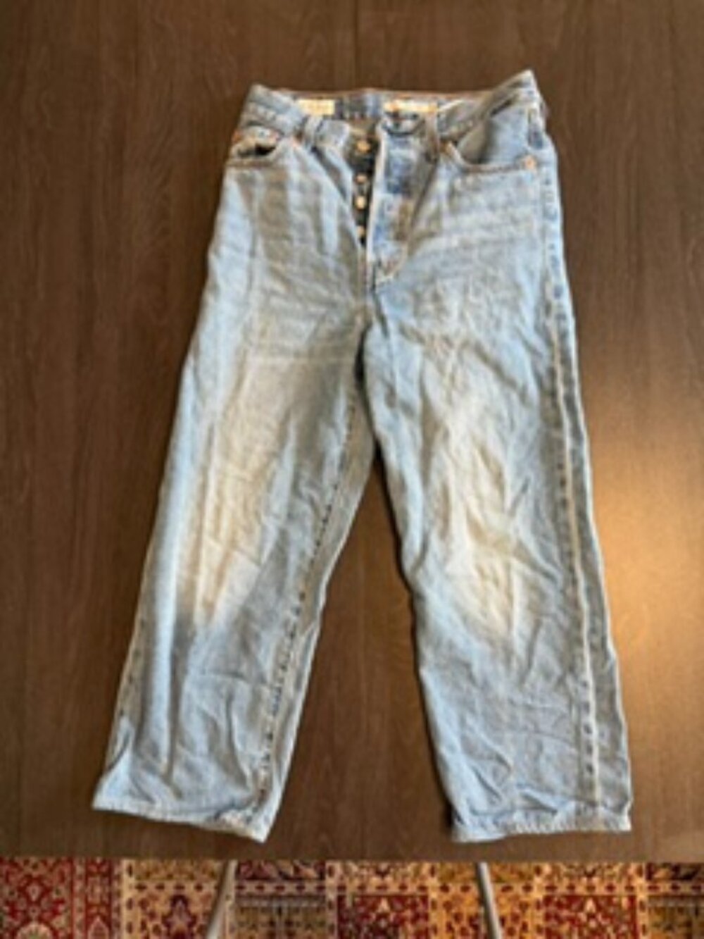 Levi's Ribcage Straight Ankle Jeans